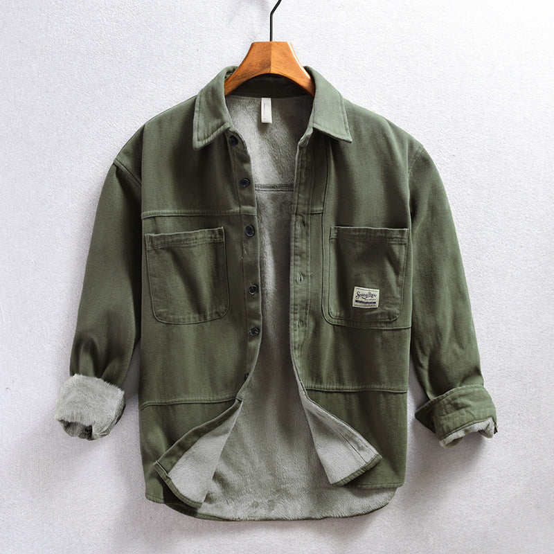 LOUIS & MARGOT | CHEMISE CARGO EN POLAIRE POUR HOMME