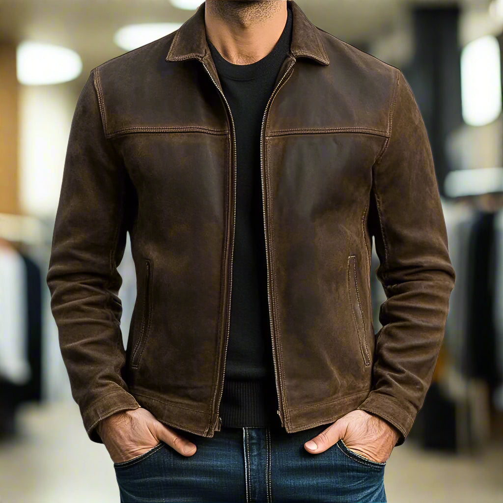LOUIS & MARGOT | VESTE ZIPPÉE RAFFINÉE POUR HOMME