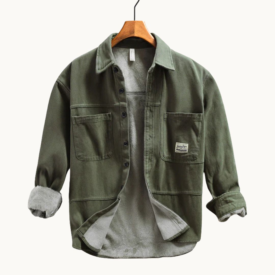 LOUIS & MARGOT | CHEMISE CARGO EN POLAIRE POUR HOMME