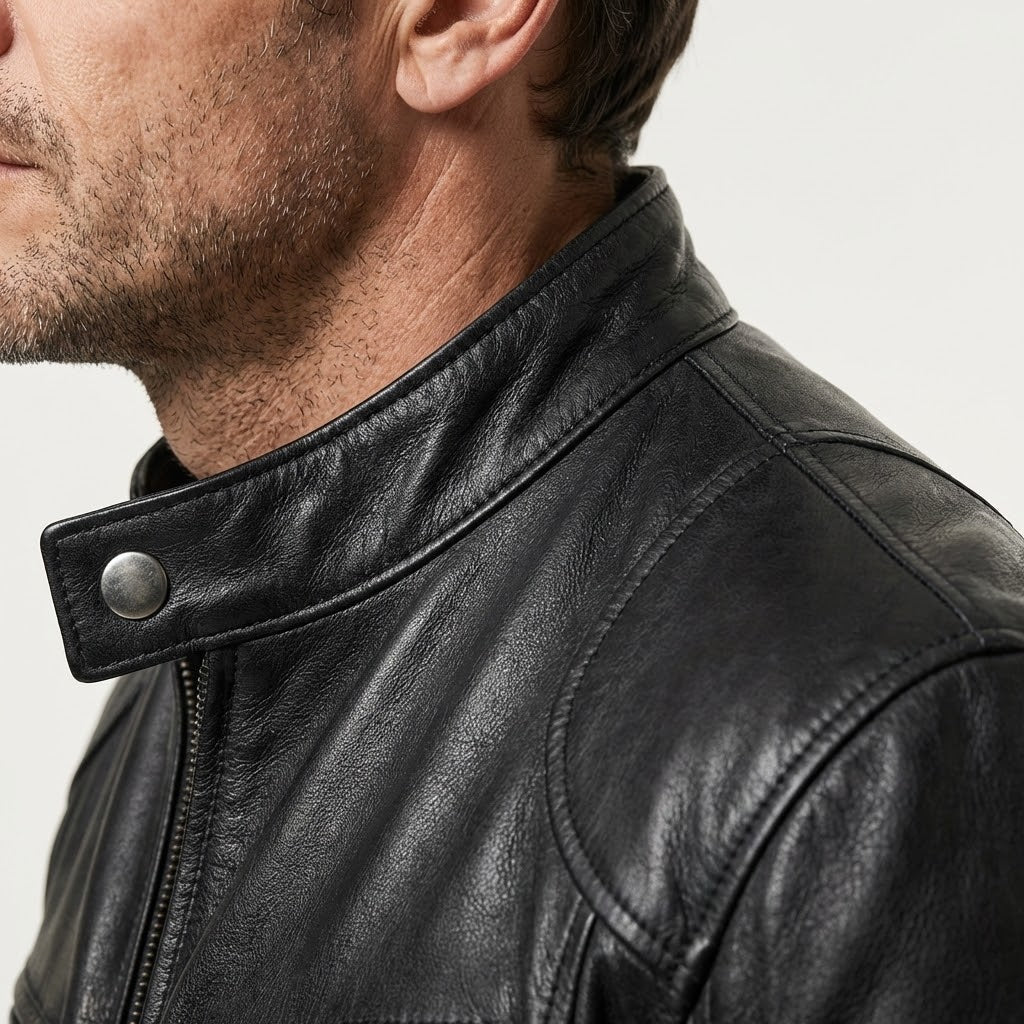 Louis Margot™ | Veste en Cuir Moto