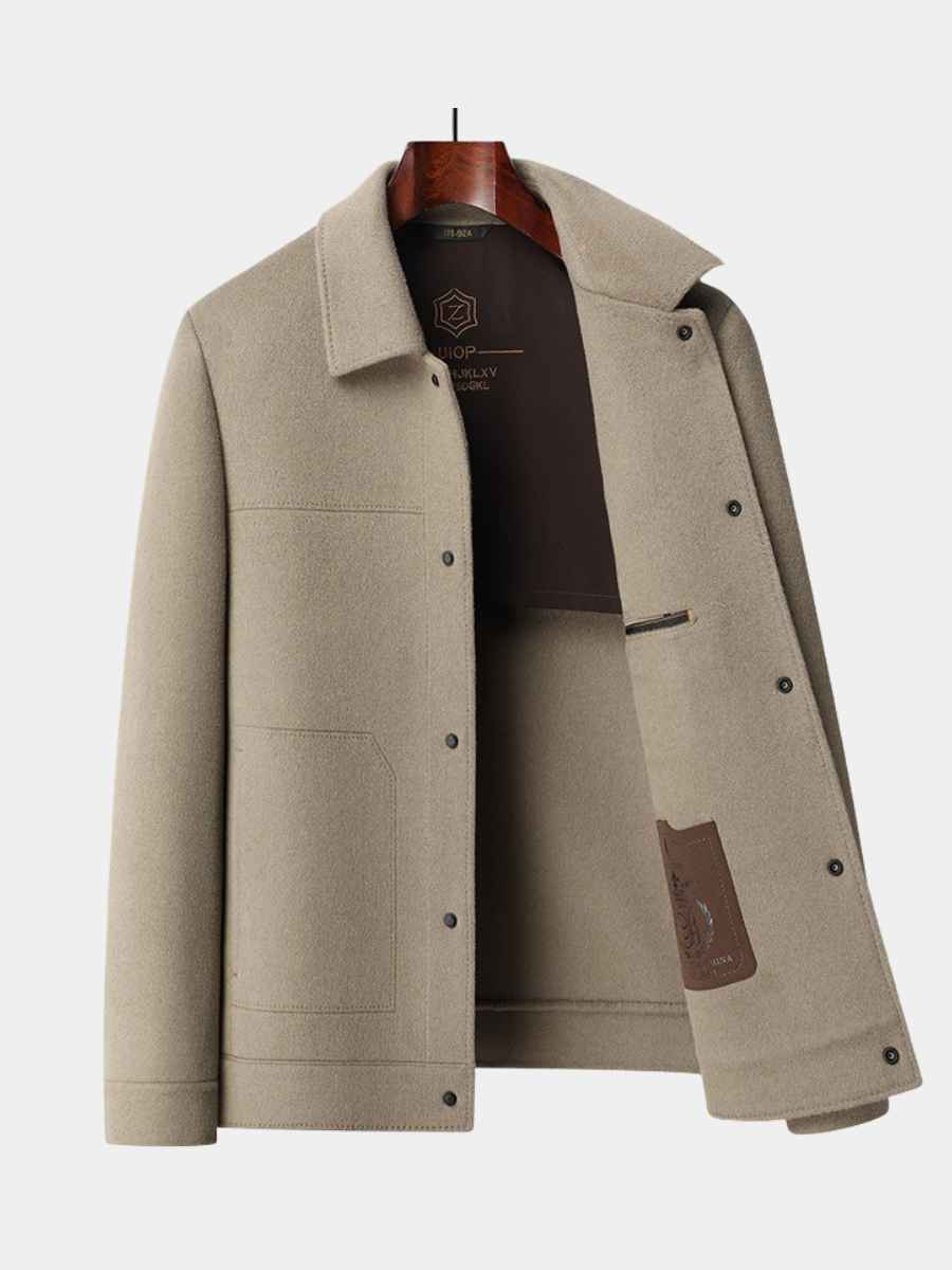 LOUIS & MARGOT | MANTEAU EN LAINE D'AUTOMNE