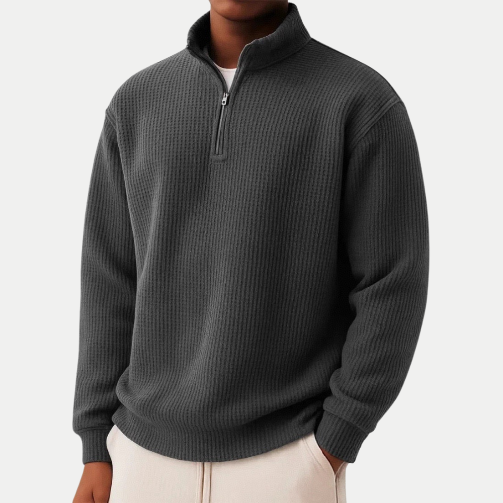 LOUIS & MARGOT | PULL ZIPPÉ ÉLÉGANT POUR HOMME