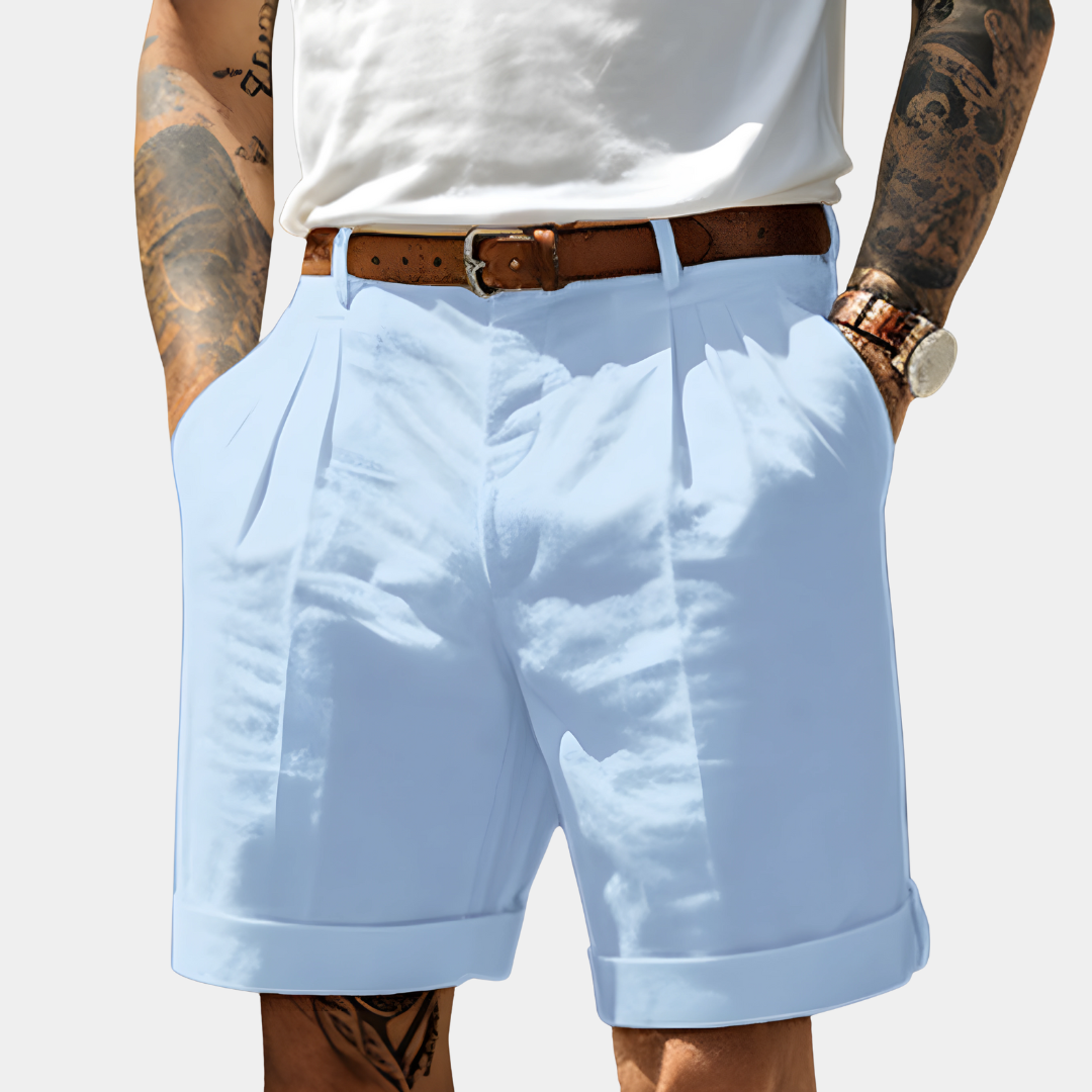 LOUIS & MARGOT | BERMUDAS ÉLÉGANTS EN COTON RESPIRANT