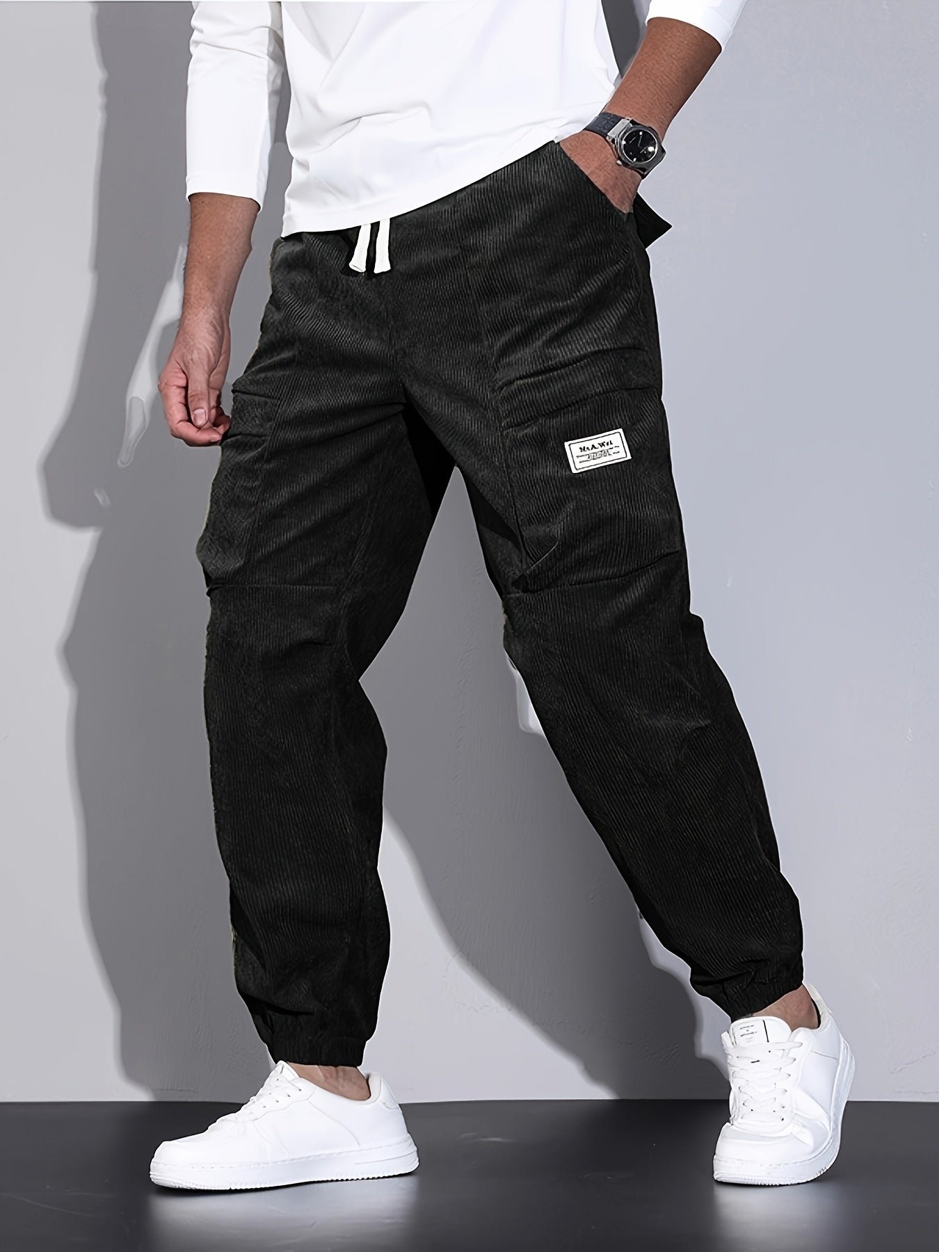 LOUIS & MARGOT | PANTALON CARGO EN CORDUROY