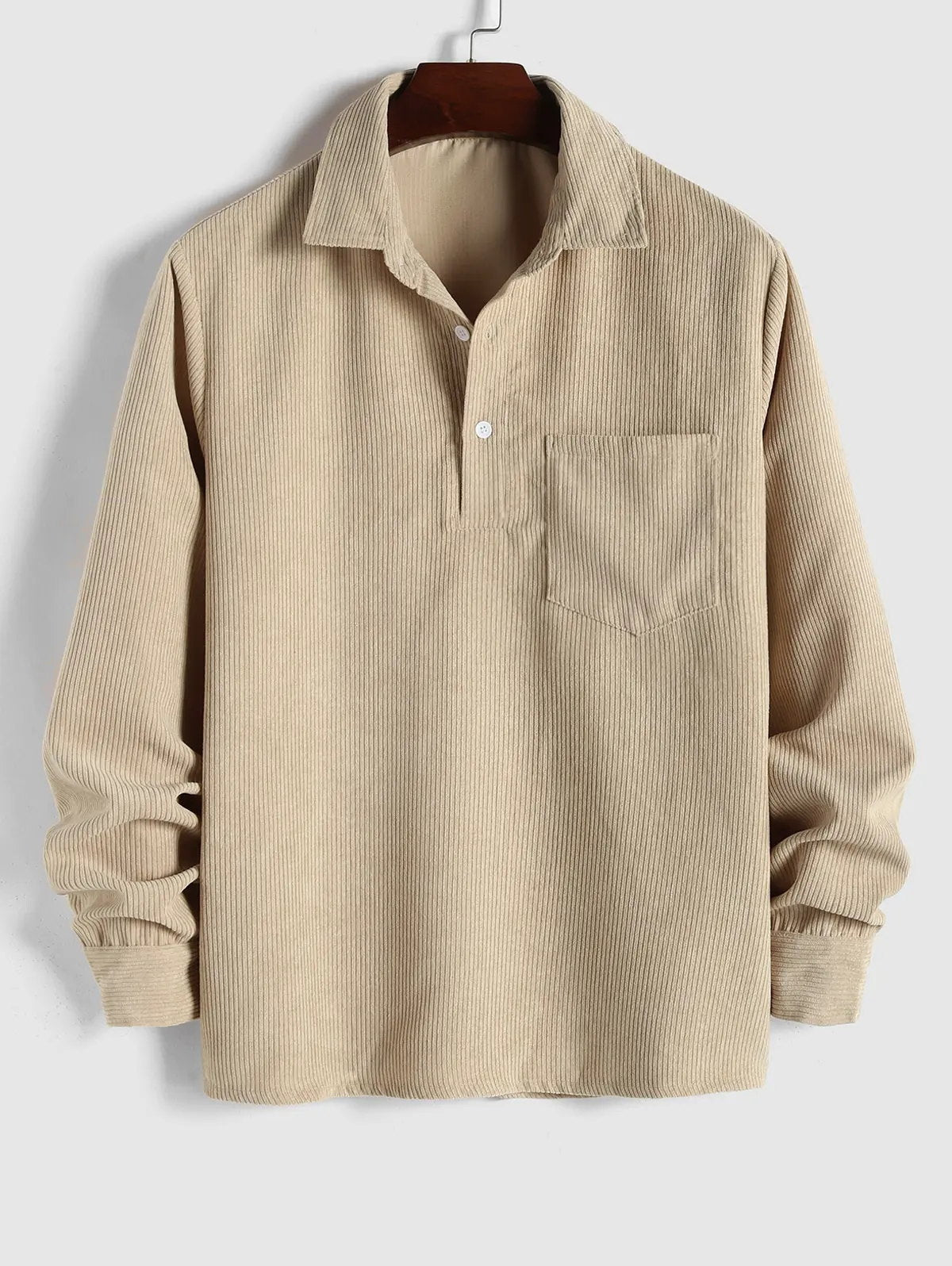 LOUIS & MARGOT | CHEMISE MANCHES LONGUES DEMI-BOUTONS POUR HOMME