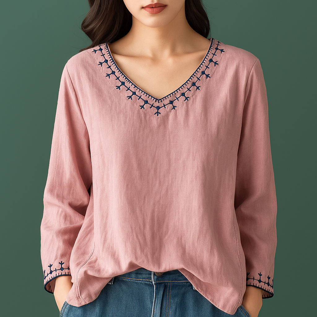 MAEVEN™ | Leah Linen Shirt