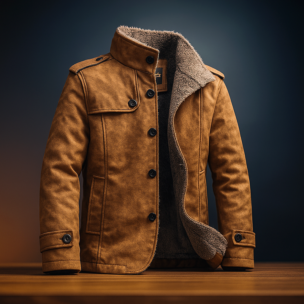 LOUIS & MARGOT | MANTEAU HOMME EN DAIM