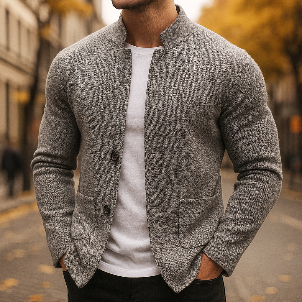 LOUIS & MARGOT | CARDIGAN EN LAINE TRICOTÉE FOR MEN