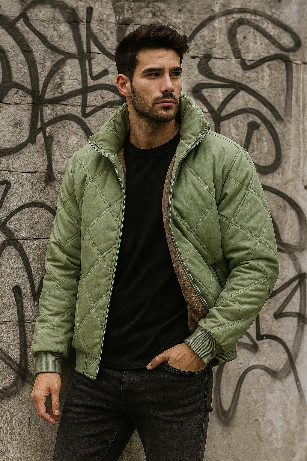 LOUIS & MARGOT | VESTE D'HIVER REMPLIE POUR HOMME
