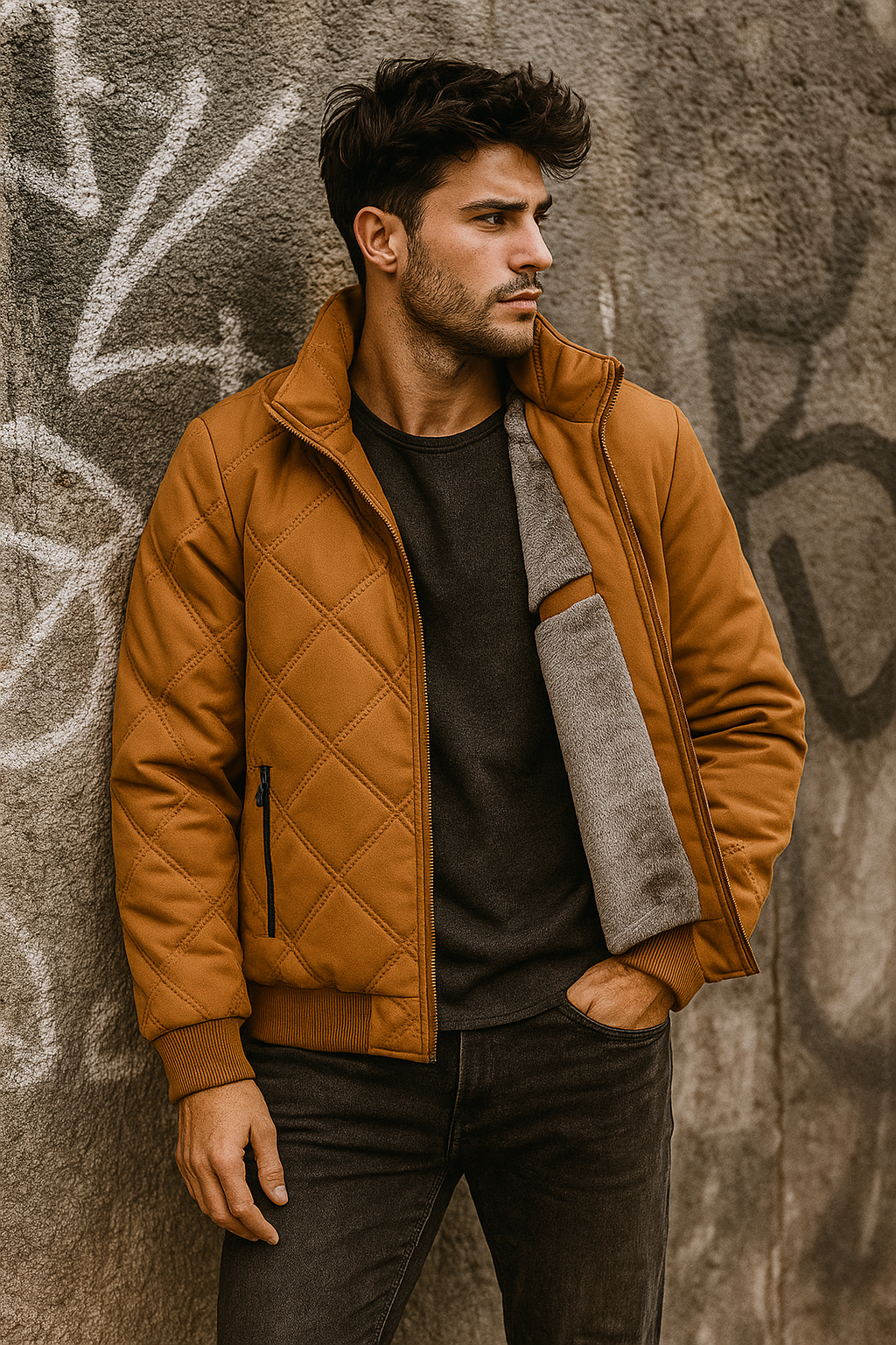 LOUIS & MARGOT | VESTE D'HIVER REMPLIE POUR HOMME