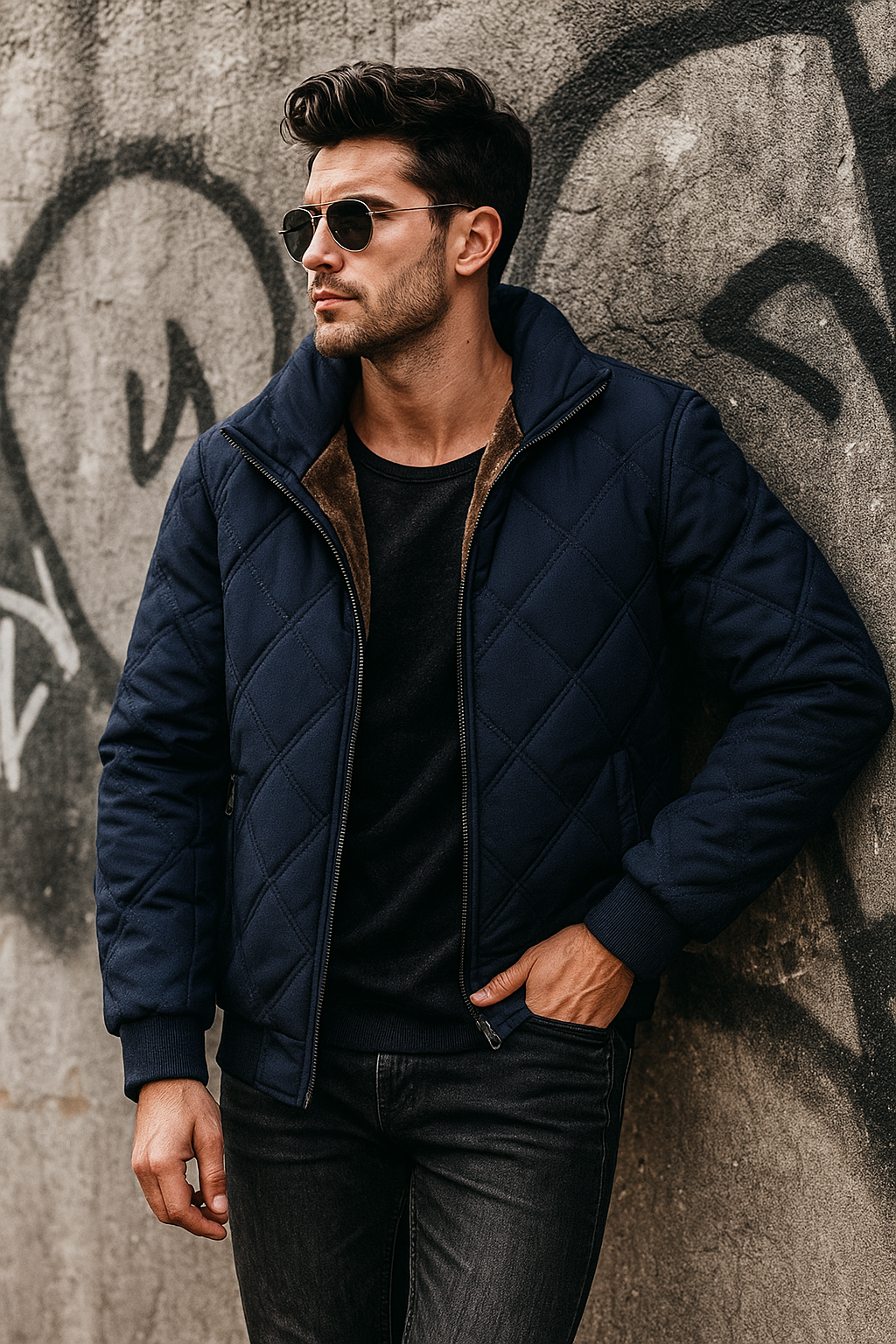 LOUIS & MARGOT | VESTE D'HIVER REMPLIE POUR HOMME