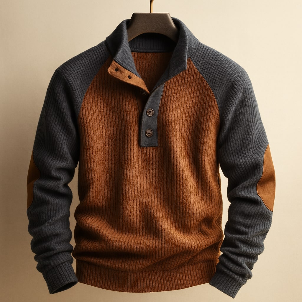 LOUIS & MARGOT | TRICOT CÔTELÉ POUR HOMME