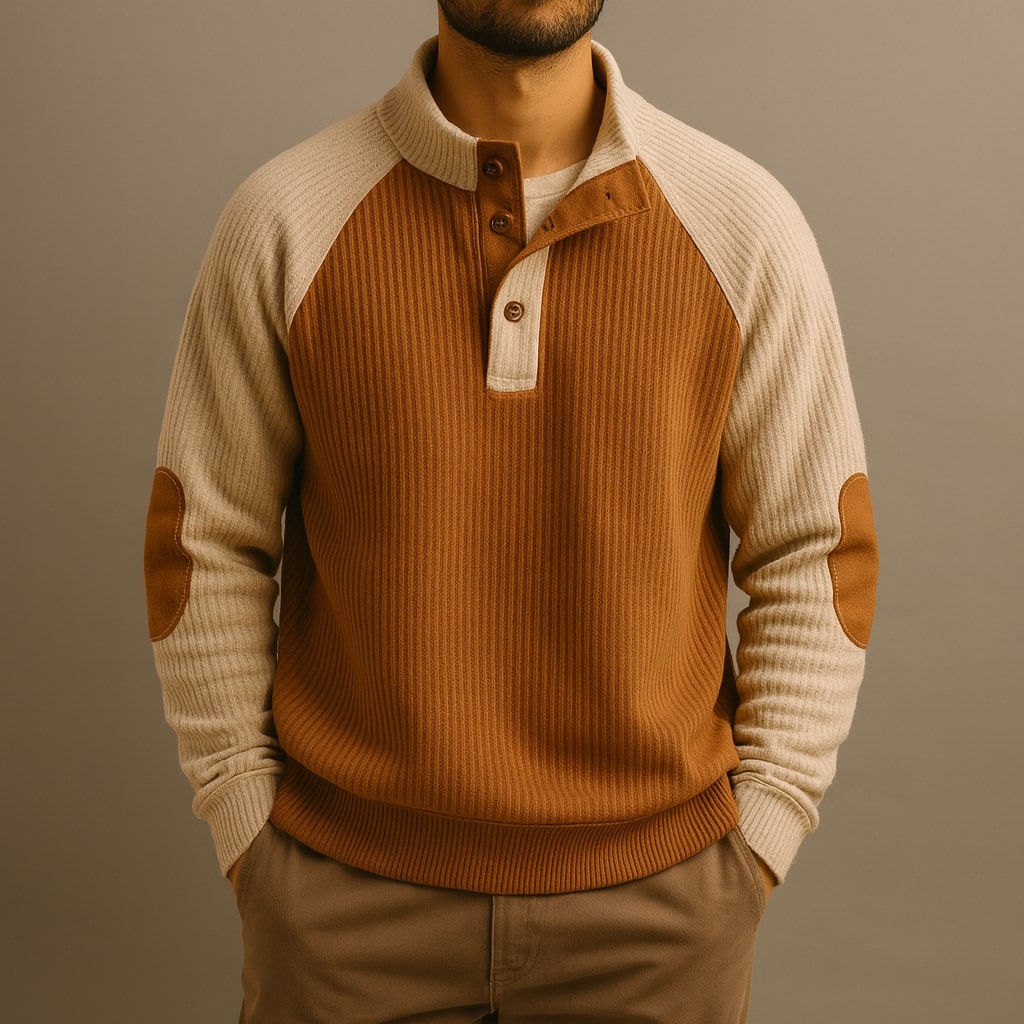 LOUIS & MARGOT | TRICOT CÔTELÉ POUR HOMME