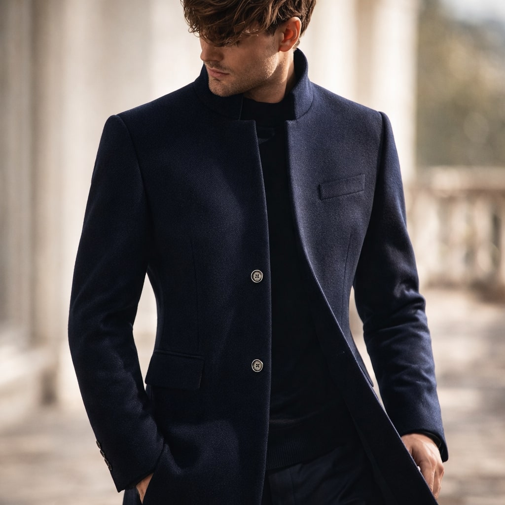 LOUIS & MARGOT | MANTEAU COL MONTANT POUR HOMME