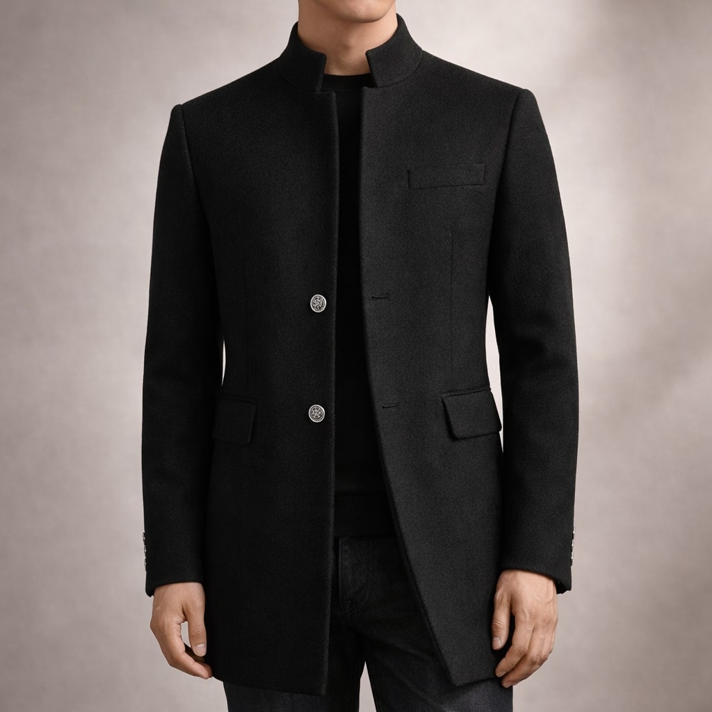 LOUIS & MARGOT | MANTEAU COL MONTANT POUR HOMME