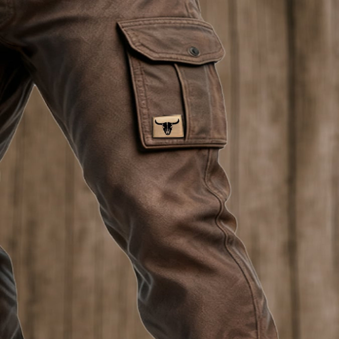 LOUIS & MARGOT | PANTALON CARGO DOUBLÉ POUR HOMMES