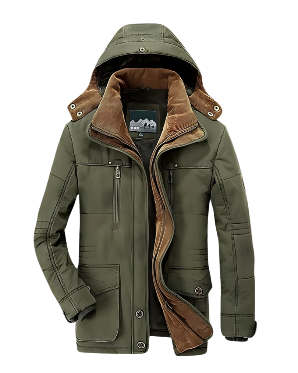 FRANCESCO | VESTE D'HIVER REMBOURRÉE