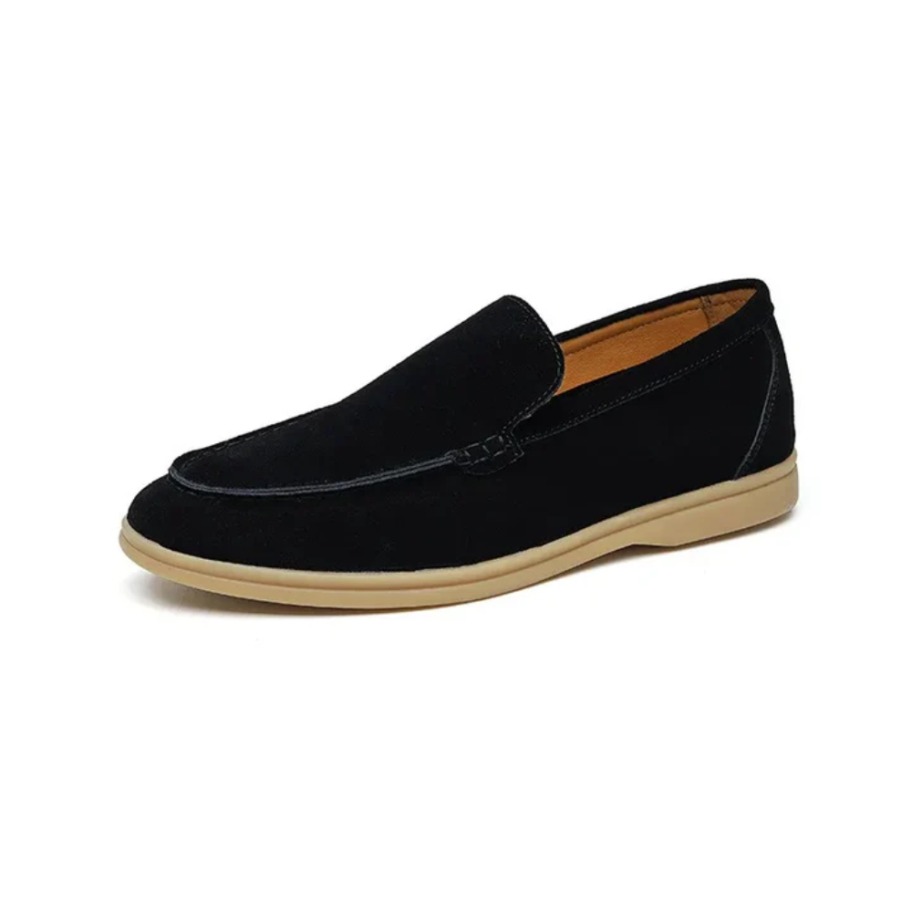 Loafers en suède premium