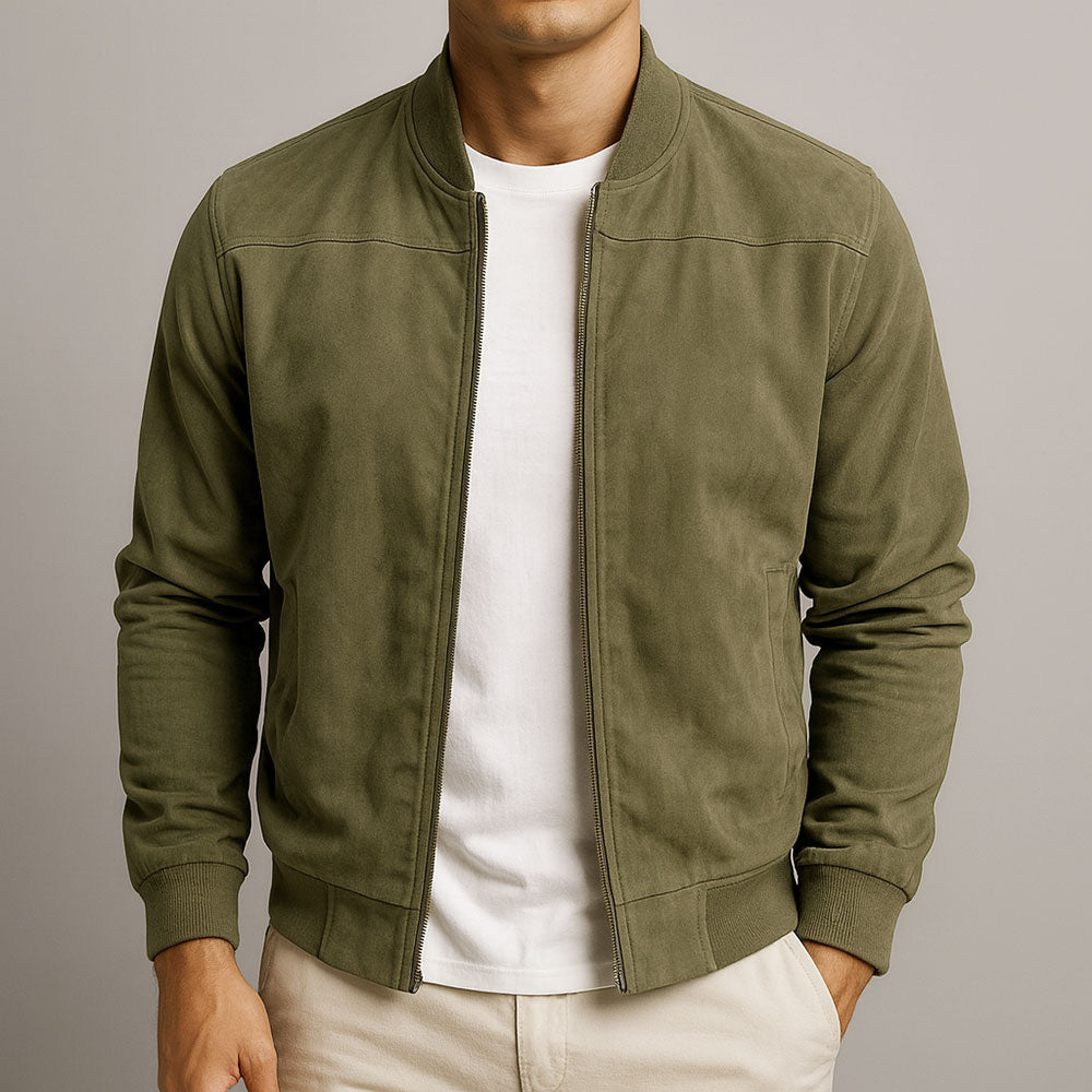 LOUIS & MARGOT | VESTE EN CUIR SUEDE URBAINE