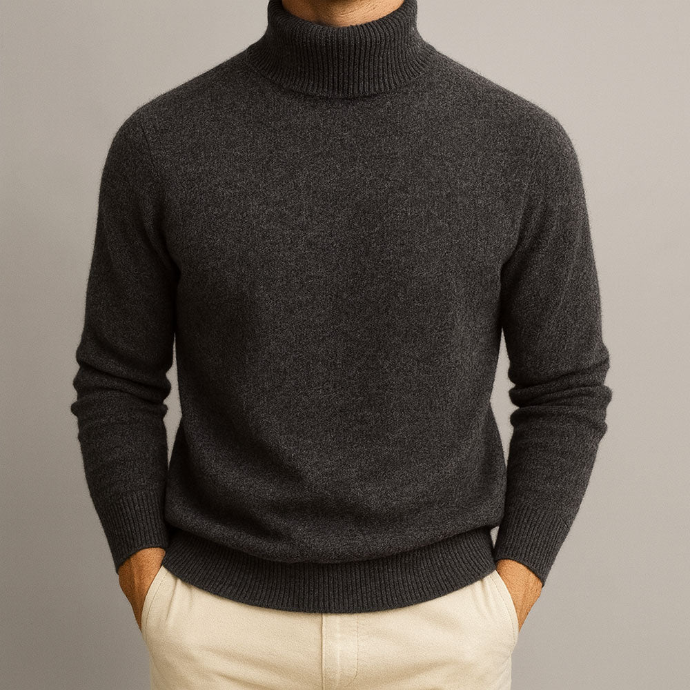 LOUIS & MARGOT | PULL À COL MONTANT POUR HOMME