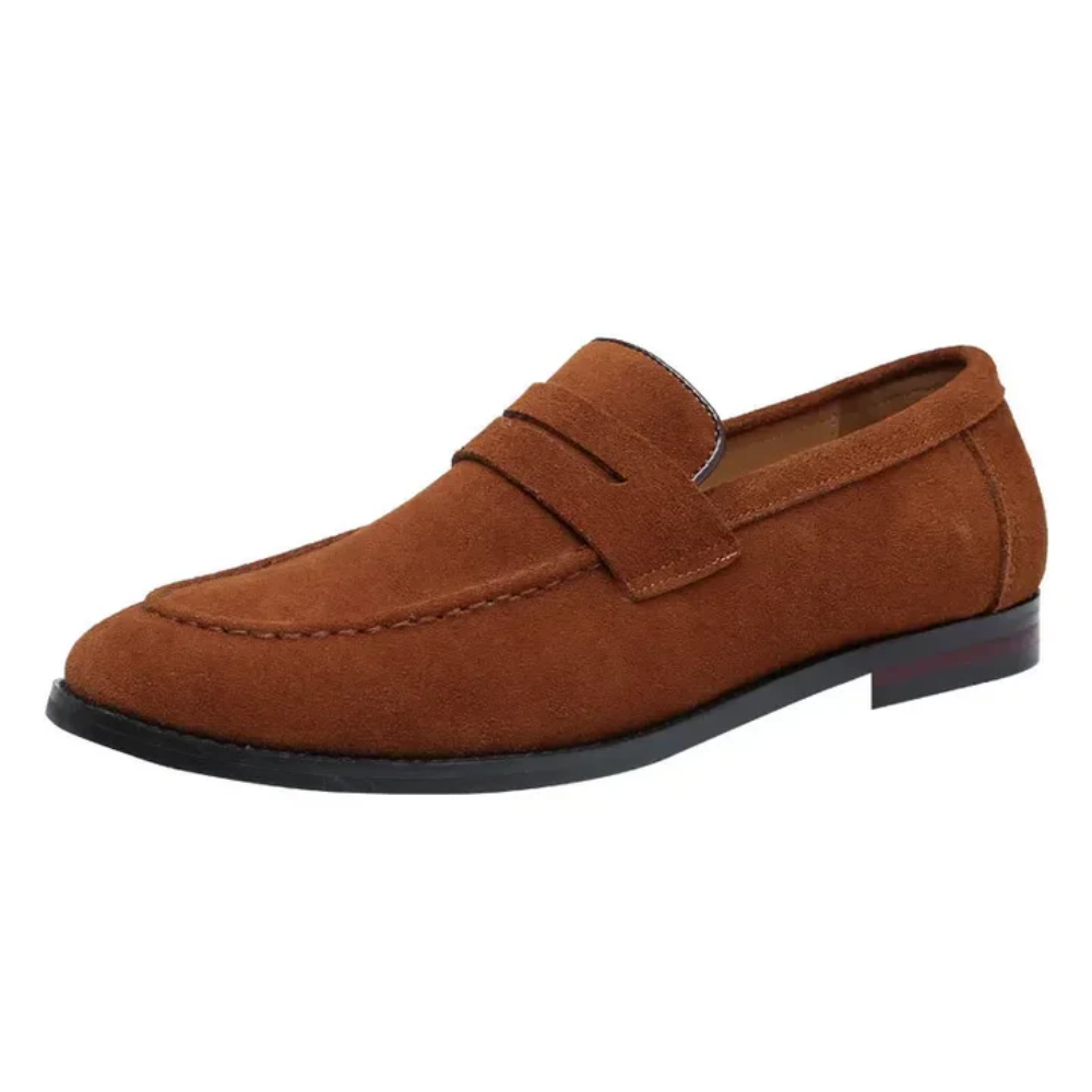 Loafers en suède d'été