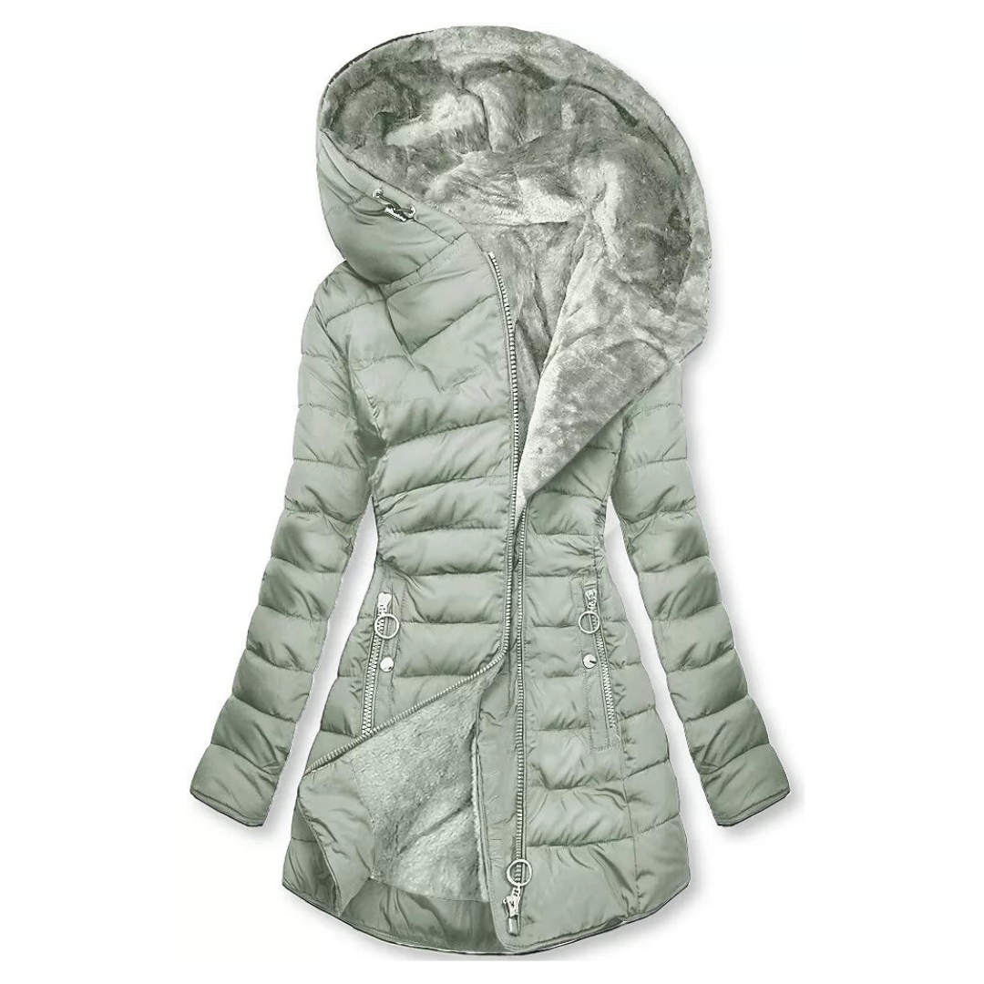 Alexandra™ | Manteau matelassé imperméable avec capuche