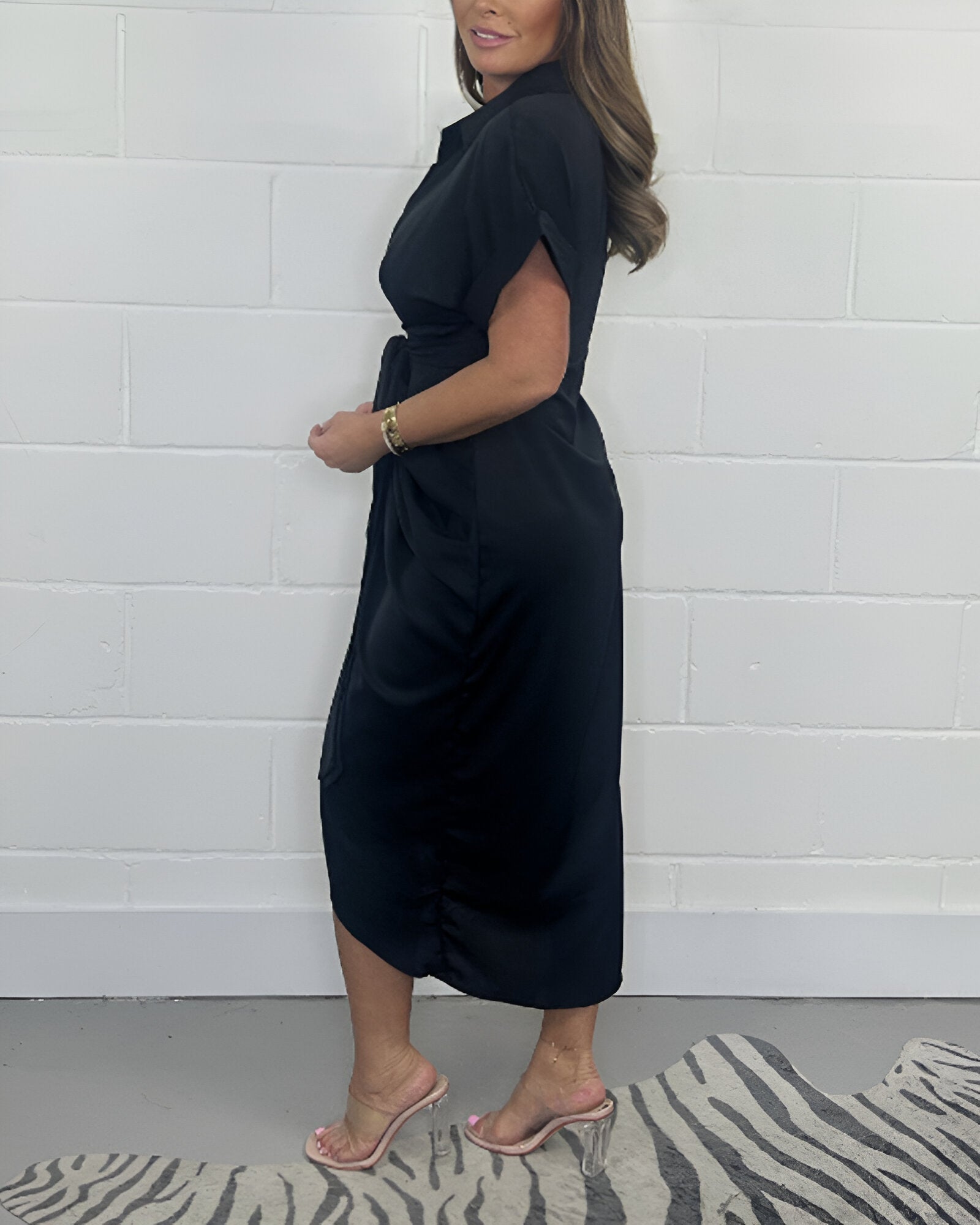 Elise™ | Élégante Robe Plissée