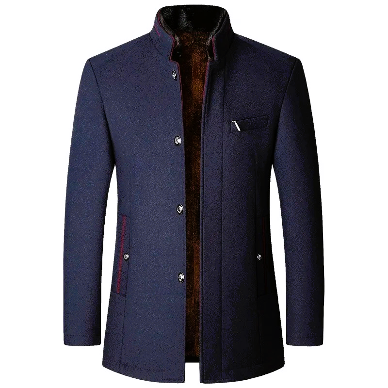 LOUIS & MARGOT | MANTEAU EN MÉLANGE DE LAINE POUR HOMME
