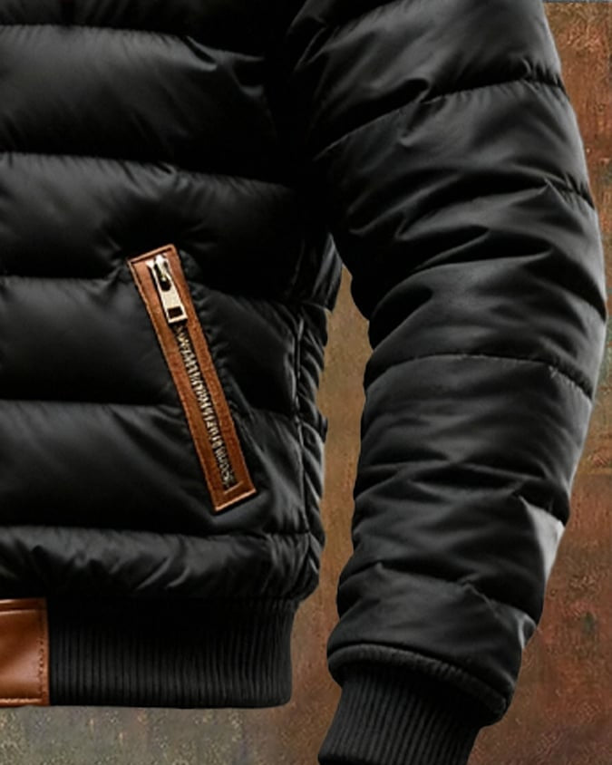 LOUIS & MARGOT | ÉLÉGANTE VESTE MATELASSÉE SHERPA POUR HOMME