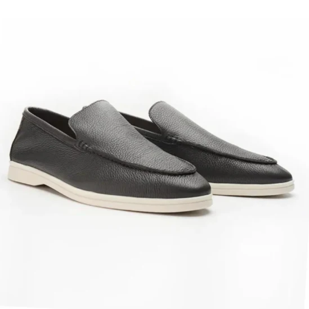 Mocassins en cuir de vache