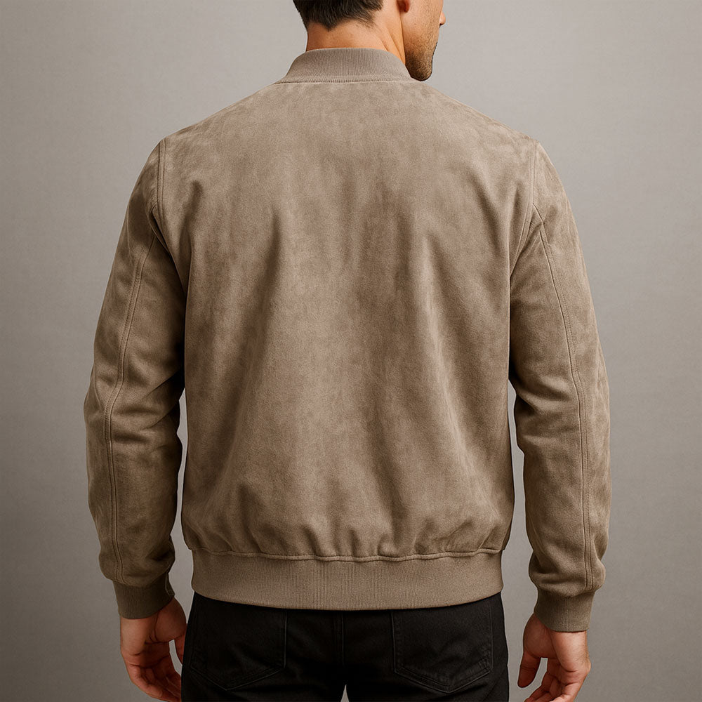 LOUIS & MARGOT | VESTE EN CUIR SUEDE URBAINE