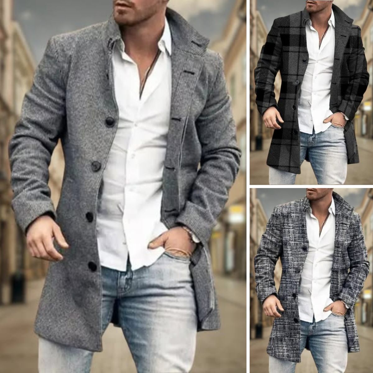 LOUIS & MARGOT | MANTEAU ÉLÉGANT POUR HOMME