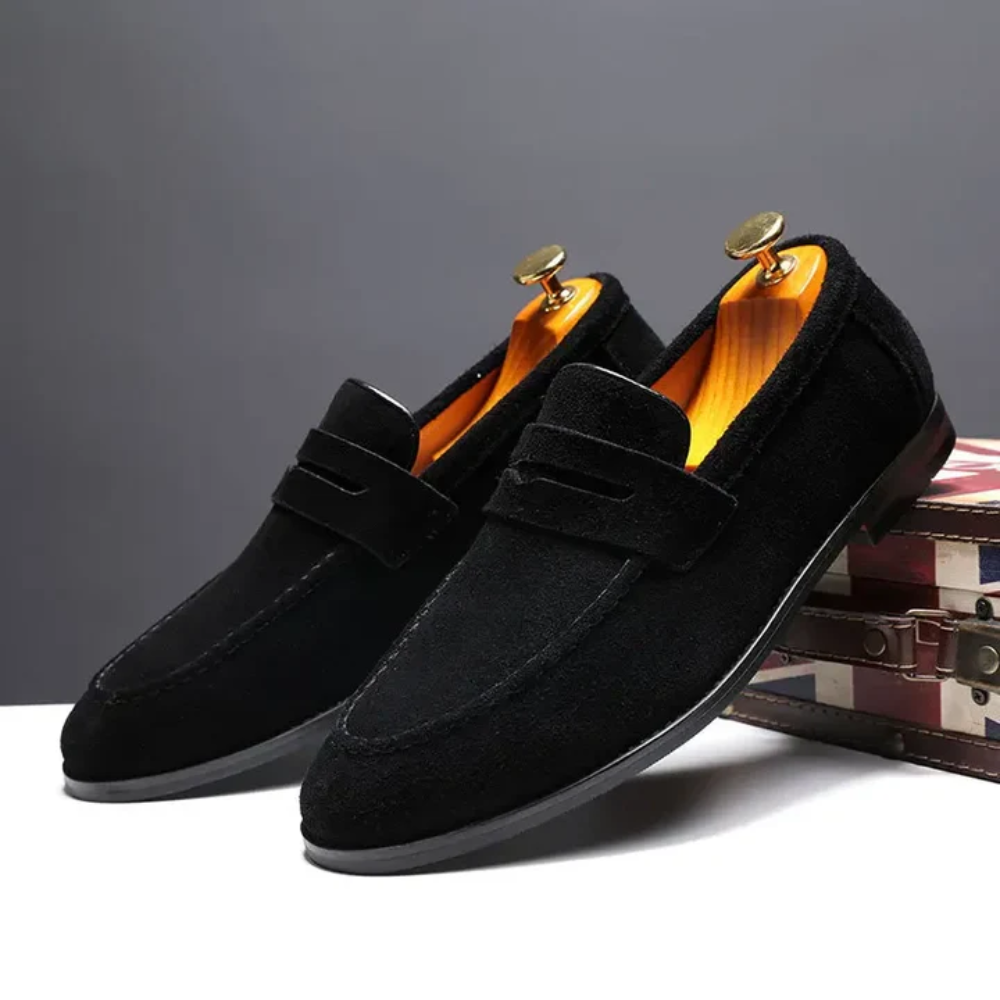 Loafers en suède d'été