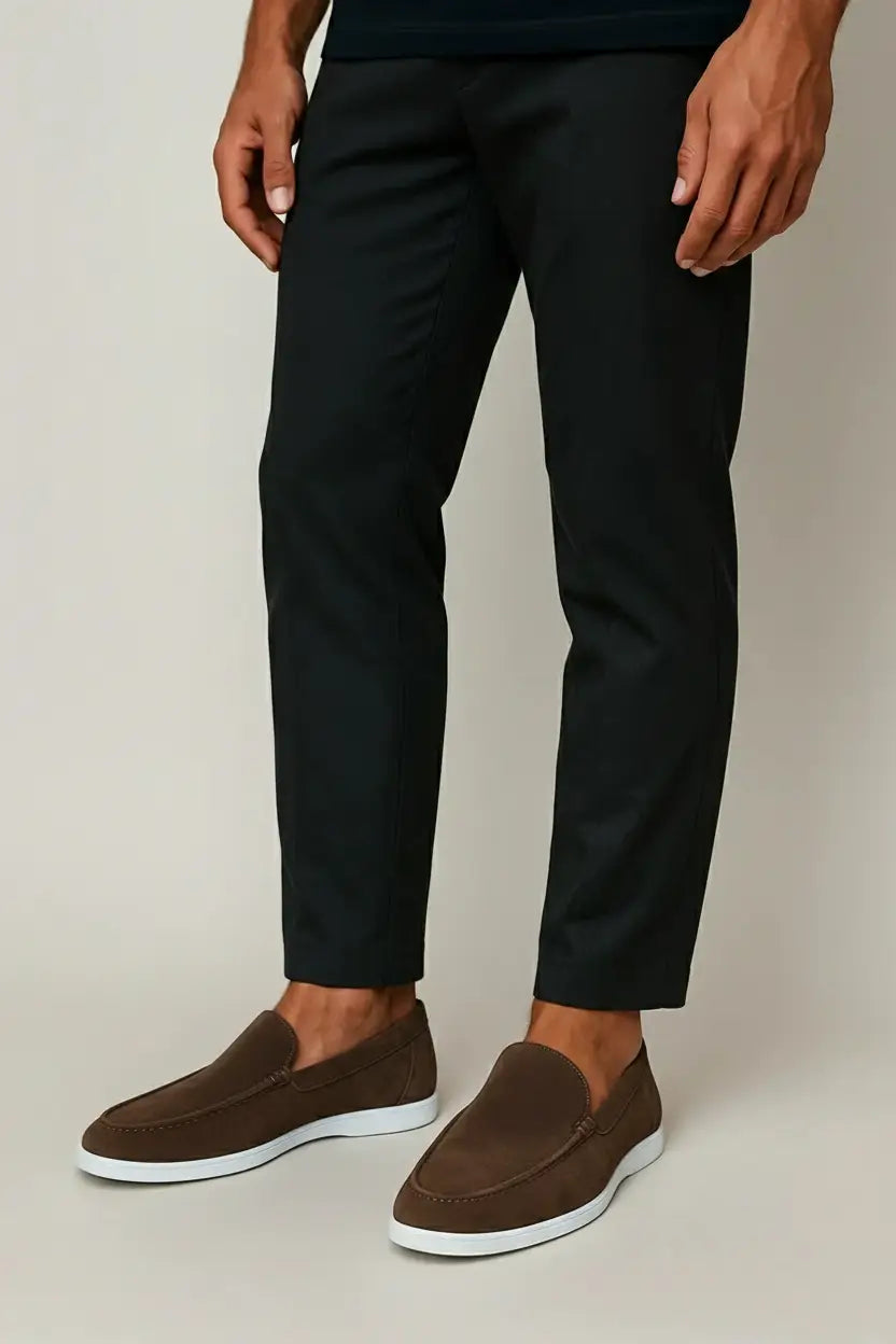 Mocassins en suède élégants