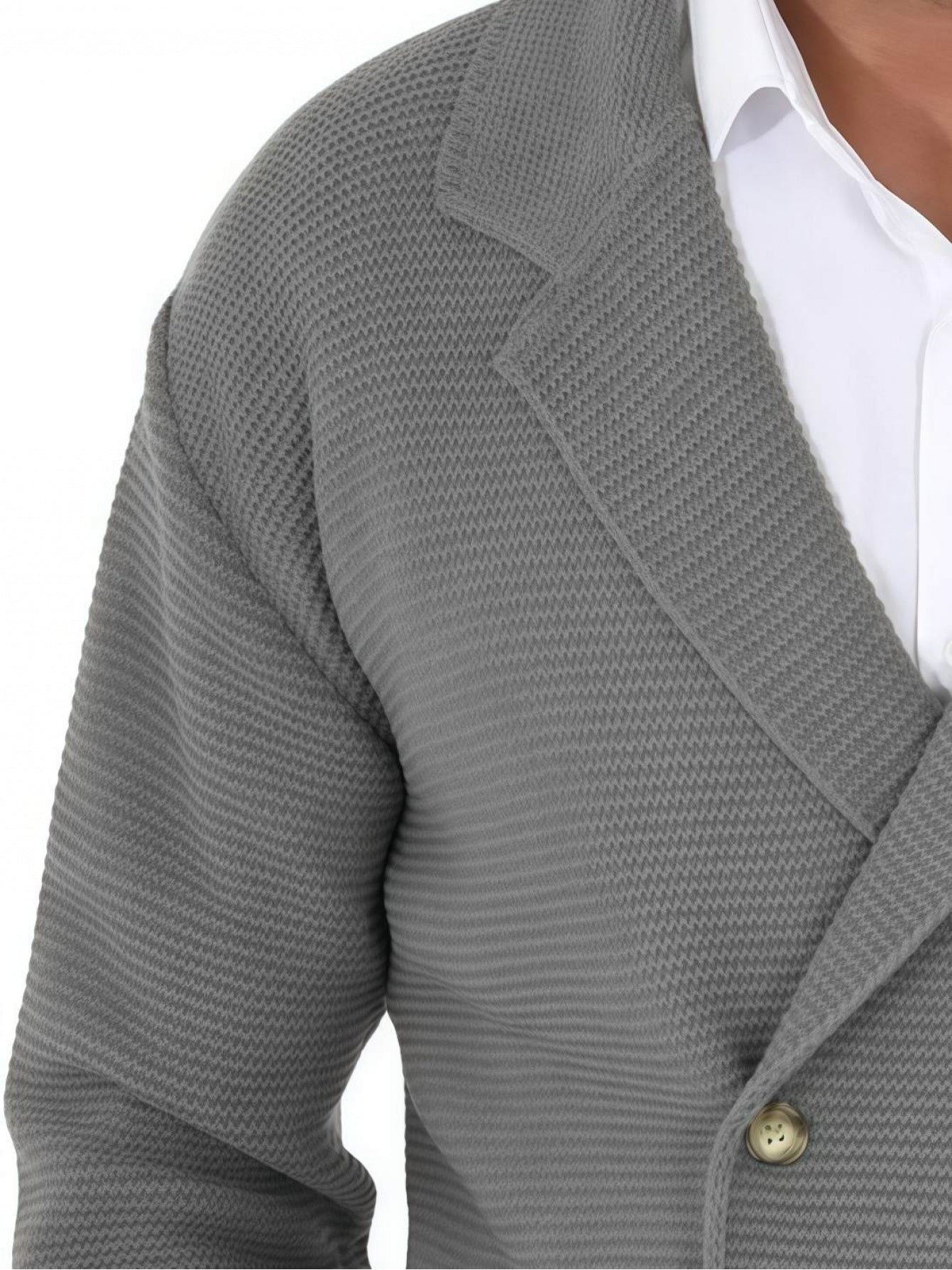 LOUIS & MARGOT | CARDIGAN ÉLÉGANT EN LAINE POUR HOMME