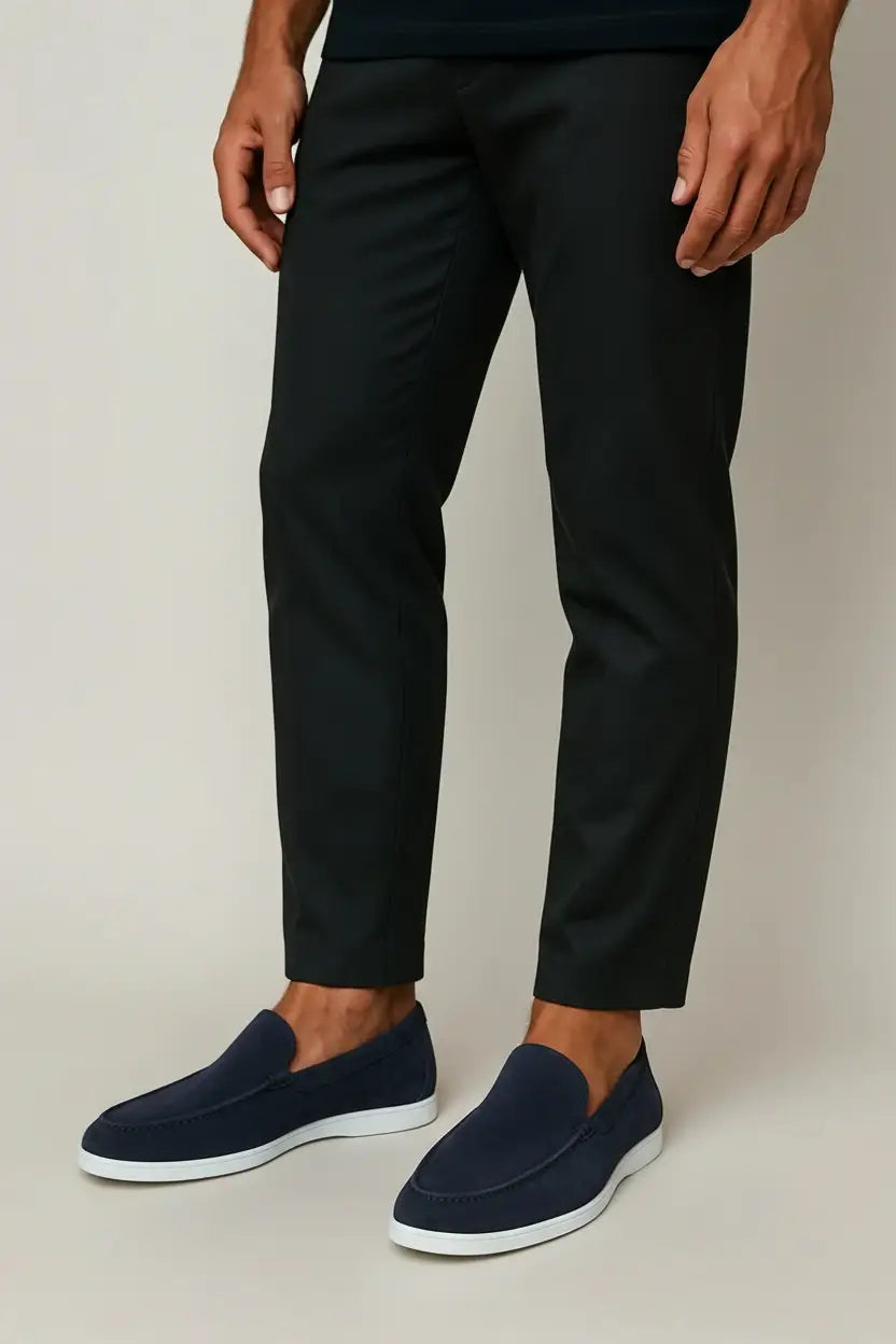 Mocassins en suède élégants