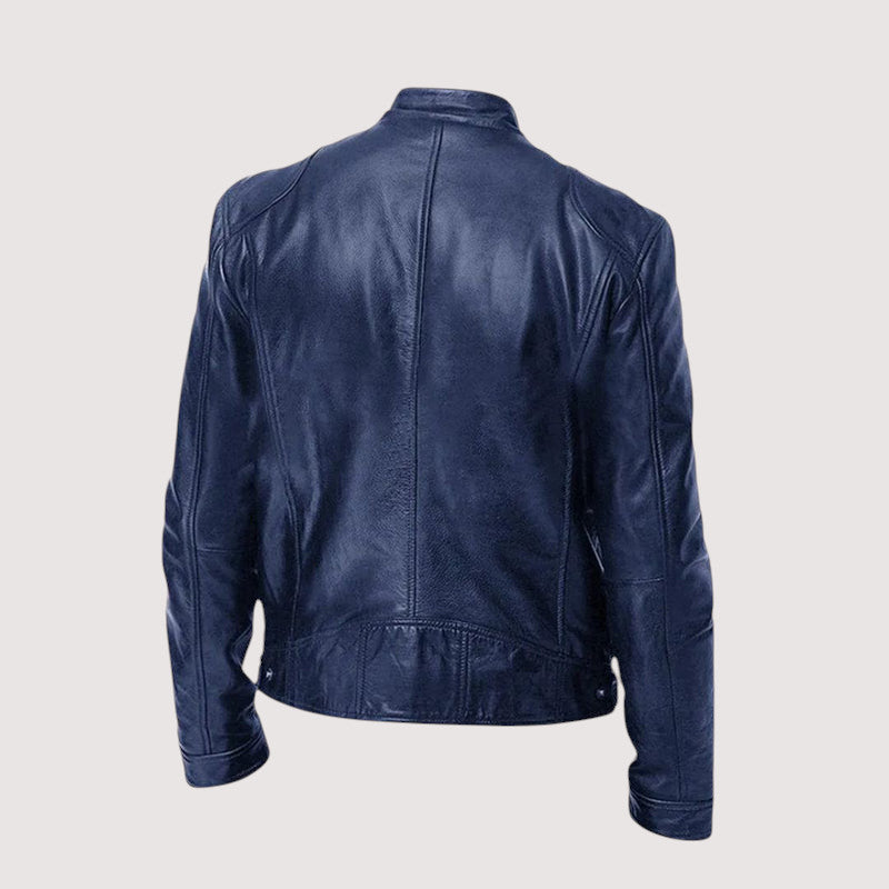LOUIS & MARGOT | VESTE EN CUIR HAUT DE GAMME ÉLÉGANTE POUR HOMME