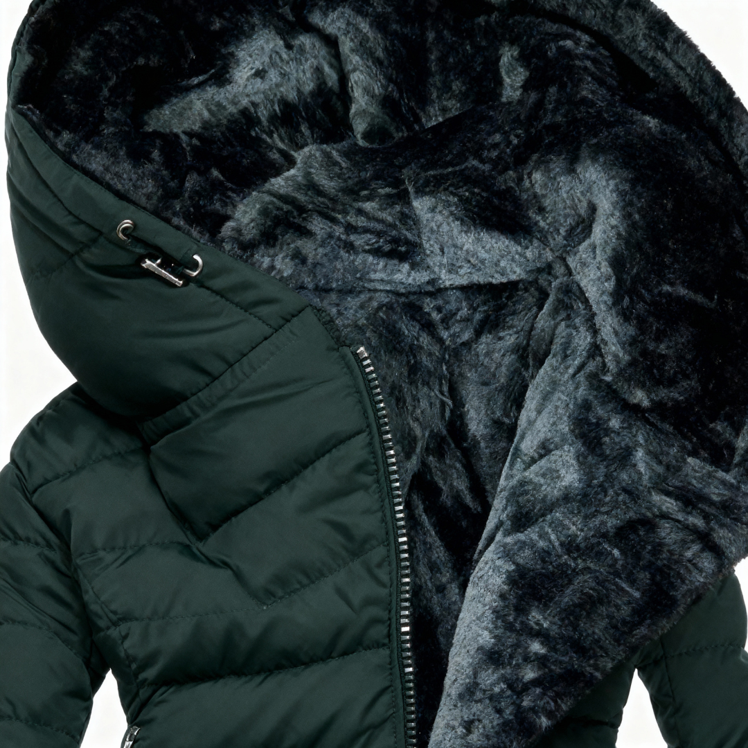 Alexandra™ | Manteau matelassé imperméable avec capuche