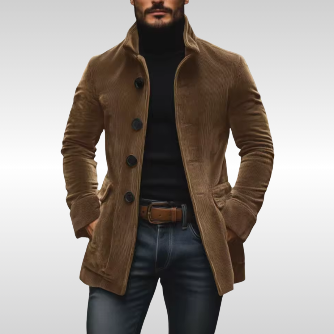 LOUIS & MARGOT | VESTE CÔTELÉE ÉLÉGANTE POUR HOMME