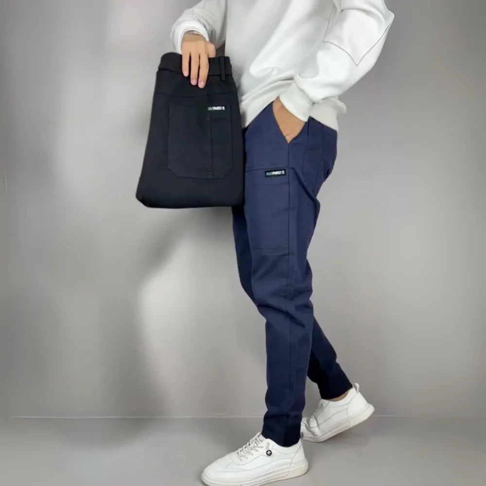 LOUIS & MARGOT | PANTALON CARGO ÉLASTIQUE POUR HOMME PREMIUM