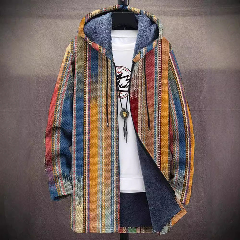 Annet™ | Cardigan luxueux inspiré par l'art + fermeture éclair