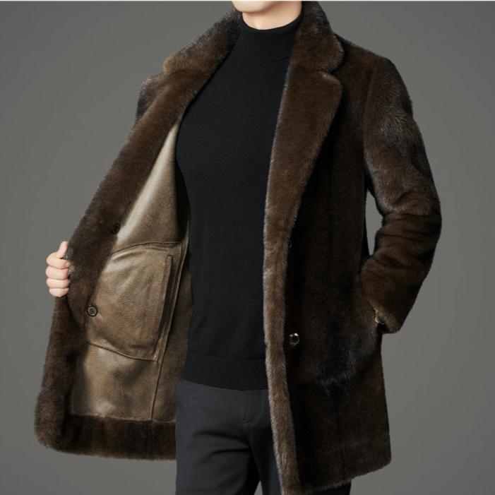 LOUIS & MARGOT | MANTEAU EN VISON DE LUXE