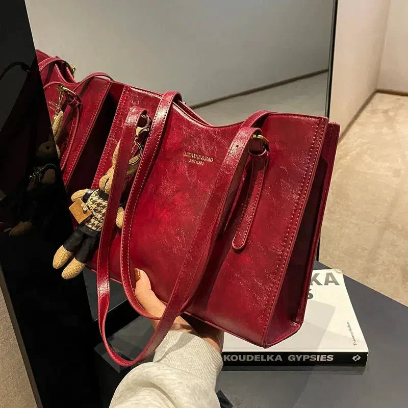 Lena | Sac à Bandoulière Vintage en Cuir Vegan