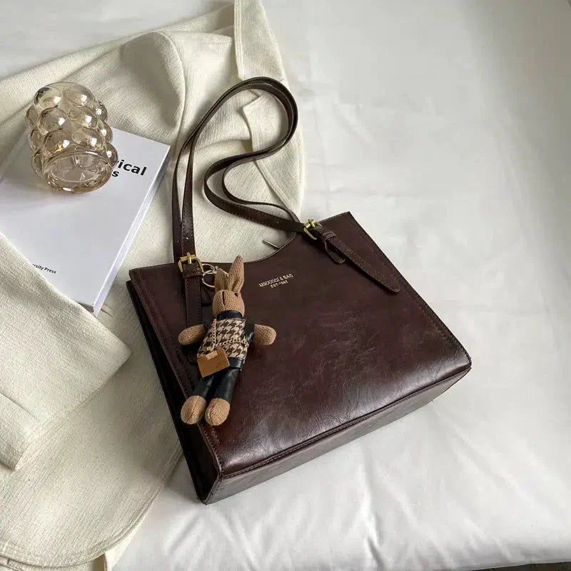 Lena | Sac à Bandoulière Vintage en Cuir Vegan