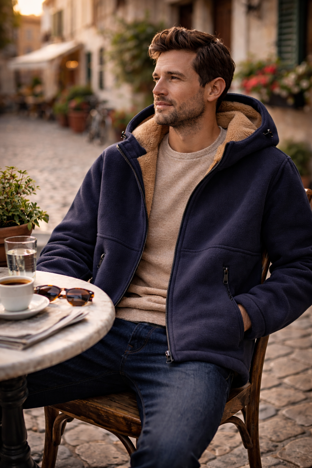 LOUIS & MARGOT | VESTE D'HIVER EN LAINE POUR HOMME