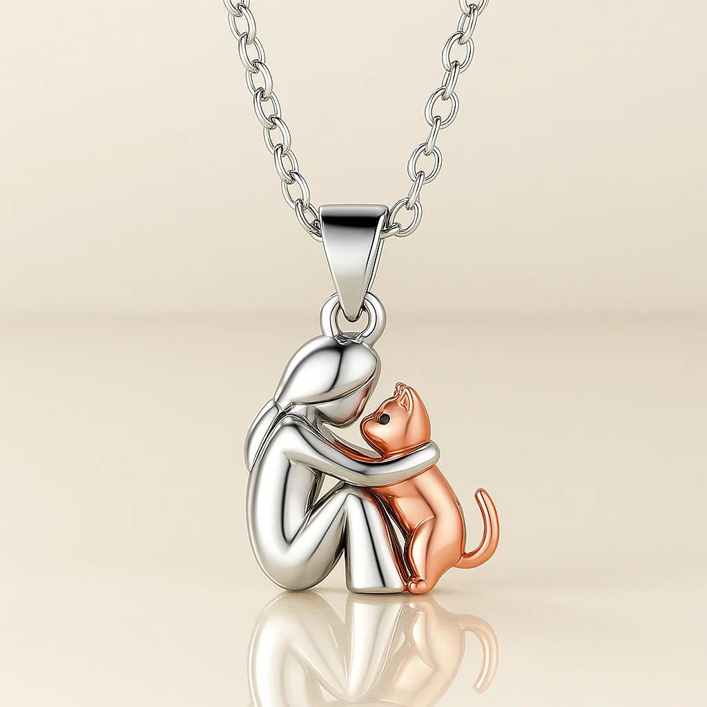 Beth™ - Collier en forme de chat