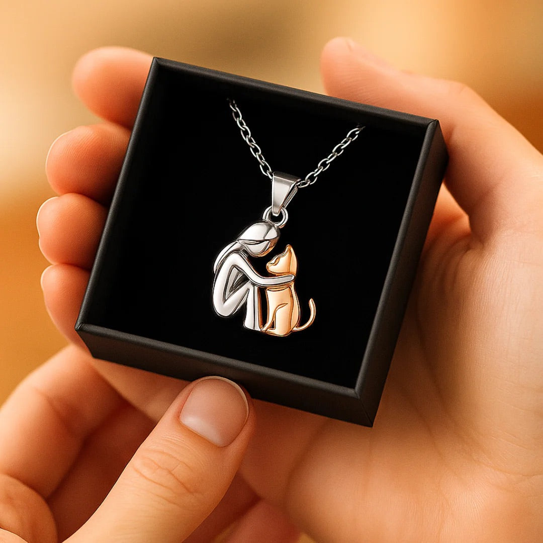 Beth™ - Collier en forme de chat