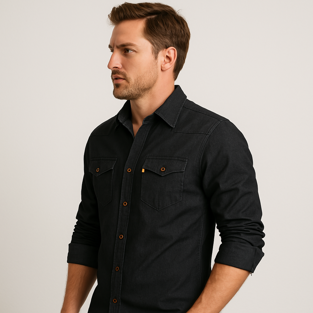 LOUIS & MARGOT | CHEMISE EN DENIM SLIM