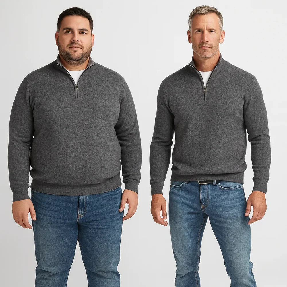 LOUIS & MARGOT | PULL ZIPPÉ POUR HOMME