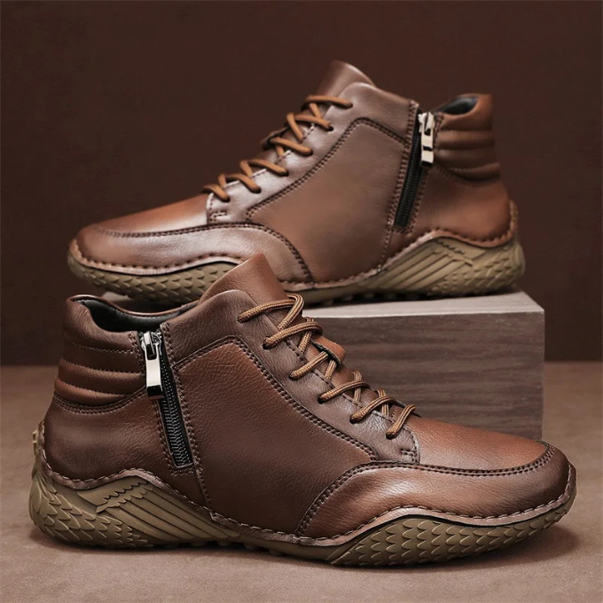 LOUIS & MARGOT | BOTTES EN CUIR ROBUSTES POUR HOMMES